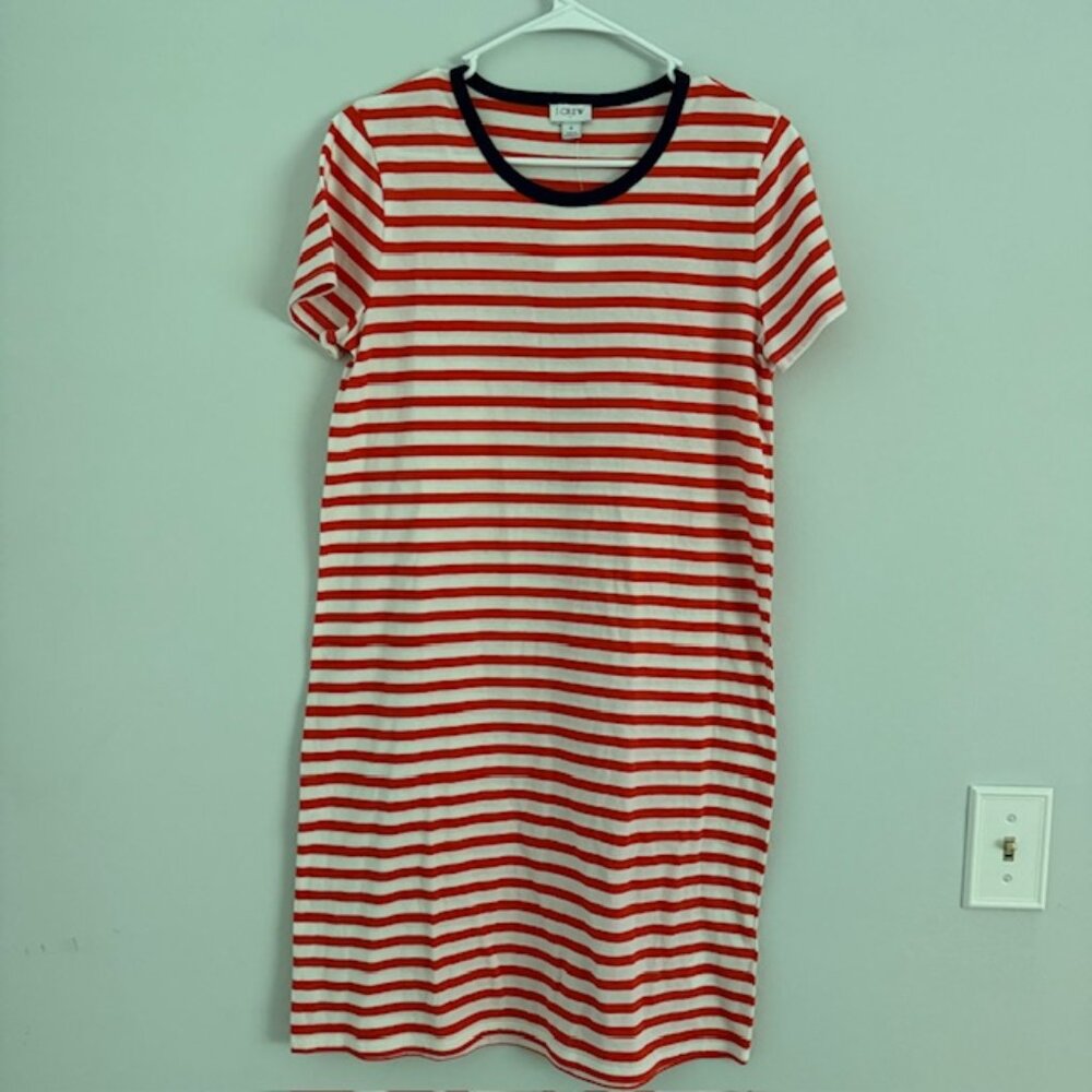 J. Crew Short Sleeve T-Shirt Dress NEW!!!! Size Small